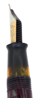 CIRCA 1938 SHEAFFER ROSE GLOW STANDARD SIZE BALANCE FOUNTAIN PEN RESTORED OFFERED BY ANTIQUE DIGGER