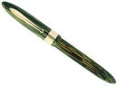 C1938 SHEAFFER  MARINE GREEN STANDARD BALANCE FOUNTAIN PEN PLUNGER FILL RESTORED OFFERED BY ANTIQUE DIGGER