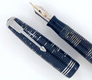 1939 PARKER GRAY PEARL VACUMATIC STREAMLINE STANDARD FOUNTAIN PEN W/ STAR CLIP OFFERED BY ANTIQUE DIGGER