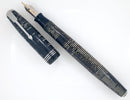 1939 PARKER GRAY PEARL VACUMATIC STREAMLINE STANDARD FOUNTAIN PEN W/ STAR CLIP OFFERED BY ANTIQUE DIGGER
