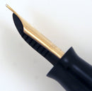 1939 PARKER EMERALD DOUBLE JEWEL VACUMATIC SHADOW WAVE FOUNTAIN PEN RESTORED OFFERED BY ANTIQUE DIGGER