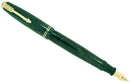 1939 PARKER EMERALD DOUBLE JEWEL VACUMATIC SHADOW WAVE FOUNTAIN PEN RESTORED OFFERED BY ANTIQUE DIGGER