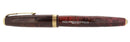 1939 PARKER BURGUNDY VACUMATIC DOUBLE JEWEL FOUNTAIN PEN M - BBB FLEX NIB RESTORED OFFERED BY ANTIQUE DIGGER