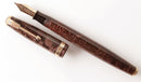 1939 Parker Vacumatic Burgundy Pearl Celluloid Fountain Pen