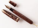 1939 Parker Vacumatic Burgundy Pearl Celluloid Fountain Pen