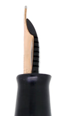 1939 PARKER VACUMATIC BURGUNDY PEARL STREAMLINE STANDARD LONG MAJOR DOUBLE JEWEL FOUNTAIN PEN W/ STAR CLIP OFFERED BY ANTIQUE DIGGER