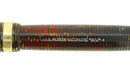 1939 PARKER VACUMATIC GOLDEN PEARL DOUBLE JEWEL LONG MAJOR FOUNTAIN PEN RESTORED OFFERED BY ANTIQUE DIGGER