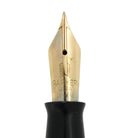 1939 PARKER VACUMATIC GOLDEN PEARL DOUBLE JEWEL LONG MAJOR FOUNTAIN PEN RESTORED OFFERED BY ANTIQUE DIGGER