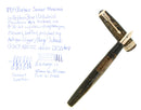 1939 PARKER SENIOR MAXIMA GOLDEN PEARL VACUMATIC DJ FOUNTAIN PEN RESTORED OFFERED BY ANTIQUE DIGGER
