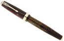 1939 PARKER BURGUNDY PEARL SENIOR MAXIMA VACUMATIC DJ FOUNTAIN PEN RESTORED OFFERED BY ANTIQUE DIGGER