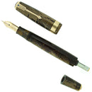 1939 PARKER GOLDEN PEARL SENIOR MAXIMA VACUMATIC DJ FOUNTAIN PEN NEAR MINT RESTORED OFFERED BY ANTIQUE DIGGER