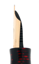 1939 PARKER BURGUNDY PEARL SENIOR MAXIMA VACUMATIC DOUBLE JEWEL FOUNTAIN PEN RESTORED OFFERED BY ANTIQUE DIGGER