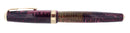 1939 PARKER BURGUNDY PEARL SENIOR MAXIMA VACUMATIC DOUBLE JEWEL FOUNTAIN PEN RESTORED OFFERED BY ANTIQUE DIGGER