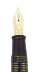 1939 PARKER EMERALD SR MAXIMA VACUMATIC FOUNTAIN PEN MARCA REGISTRADA RESTORED OFFERED BY ANTIQUE DIGGER