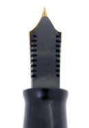 1939 PARKER SENIOR MAXIMA VACUMATIC DOUBLE JEWEL EMERALD PEARL FOUNTAIN PEN RESTORED OFFERED BY ANTIQUE DIGGER