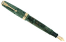 1939 PARKER SENIOR MAXIMA VACUMATIC DOUBLE JEWEL EMERALD PEARL FOUNTAIN PEN RESTORED OFFERED BY ANTIQUE DIGGER
