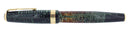 1939 PARKER SENIOR MAXIMA VACUMATIC DOUBLE JEWEL EMERALD PEARL FOUNTAIN PEN RESTORED OFFERED BY ANTIQUE DIGGER