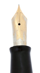 1939 PARKER SENIOR MAXIMA VACUMATIC DOUBLE JEWEL EMERALD PEARL FOUNTAIN PEN RESTORED OFFERED BY ANTIQUE DIGGER