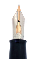 1939 PARKER VACUMATIC SENIOR MAXIMA DOUBLE JEWEL PARKER FOUNTAIN PEN RESTORED OFFERED BY ANTIQUE DIGGER
