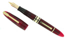 1939 FIRST YEAR RED WATERMAN 100 YEAR FOUNTAIN PEN F-BB SEMI-FLEX NIB RESTORED OFFERED BY ANTIQUE DIGGER