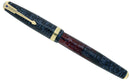 1940 PARKER AZURE BLUE VACUMATIC DOUBLE JEWEL FOUNTAIN PEN MAJOR SIZE RESTORED OFFERED BY ANTIQUE DIGGER