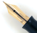 RESTORED 1940 PARKER VACUMATIC DOUBLE JEWEL BURGUNDY PEARL FOUNTAIN PEN OFFERED BY ANTIQUE DIGGER