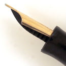 1940 PARKER GOLD PEARL DOUBLE JEWEL VACUMATIC SHADOW WAVE FOUNTAIN PEN RESTORED OFFERED BY ANTIQUE DIGGER