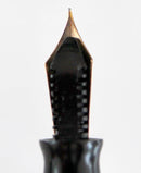 RESTORED 1940 PARKER VACUMATIC GOLDEN PEARL CELLULOID FOUNTAIN PEN DOUBLE JEWEL