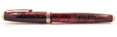 RESTORED 1940 PARKER VACUMATIC DOUBLE JEWEL MAJOR SIZE BURGUNDY PEARL FOUNTAIN PEN OFFERED BY ANTIQUE DIGGER