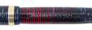 1940 PARKER VACUMATIC AZURE PEARL DOUBLE JEWEL MAJOR FOUNTAIN PEN RESTORED OFFERED BY ANTIQUE DIGGER