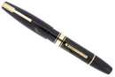 1940 JET BLACK WATERMAN 100 YEAR OVERSIZE FOUNTAIN PEN SEMI-FLEX NIB RESTORED OFFERED BY ANTIQUE DIGGER