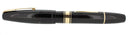1940 JET BLACK WATERMAN 100 YEAR OVERSIZE FOUNTAIN PEN SEMI-FLEX NIB RESTORED OFFERED BY ANTIQUE DIGGER