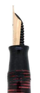 1940 PARKER LONG MAJOR BURGUNDY VACUMATIC DOUBLE JEWEL FOUNTAIN PEN RESTORED OFFERED BY ANTIQUE DIGGER