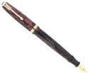 1940 PARKER LONG MAJOR BURGUNDY VACUMATIC DOUBLE JEWEL FOUNTAIN PEN RESTORED OFFERED BY ANTIQUE DIGGER