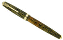 1940 PARKER VACUMATIC GOLDEN PEARL DOUBLE JEWEL FOUNTAIN PEN RESTORED OFFERED BY ANTIQUE DIGGER