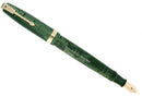 1940 PARKER VACUMATIC EMERALD PEARL DOUBLE JEWEL LONG MAJOR FOUNTAIN PEN RESTORED OFFERED BY ANTIQUE DIGGER