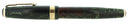 1940 PARKER SENIOR MAXIMA VACUMATIC EMERALD PEARL DOUBLE JEWEL FOUNTAIN PEN RESTORED OFFERED BY ANTIQUE DIGGER