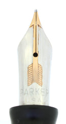 1940 PARKER SENIOR MAXIMA VACUMATIC EMERALD PEARL DOUBLE JEWEL FOUNTAIN PEN RESTORED OFFERED BY ANTIQUE DIGGER