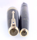 1940 PARKER GOLDEN PEARL SR MAXIMA VACUMATIC DOUBLE JEWEL FOUNTAIN PEN RESTORED OFFERED BY ANTIQUE DIGGER