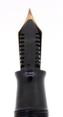 1940 PARKER VACUMATIC AZURE PEARL DOUBLE JEWEL FOUNTAIN PEN MAJOR SIZE RESTORED OFFERED BY ANTIQUE DIGGER