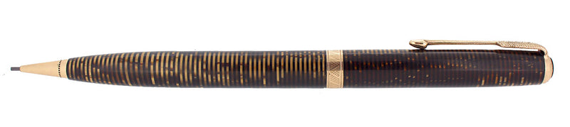 1940 PARKER VACUMATIC GOLDEN PEARL MAJOR SIZE MECHANICAL PENCIL RESTORED OFFERED BY ANTIQUE DIGGER