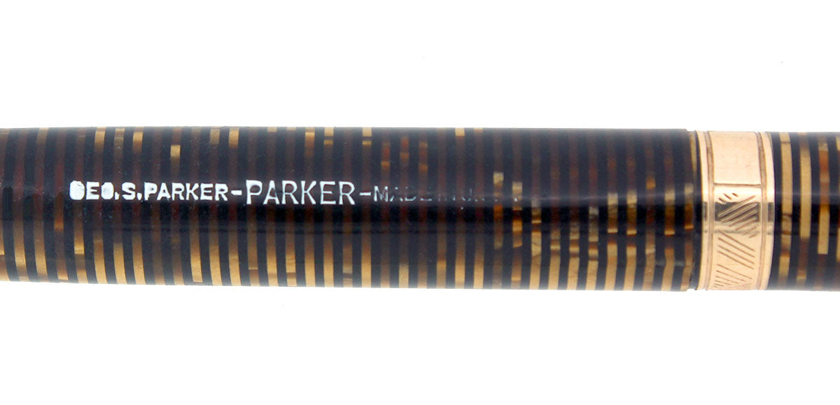 1940 PARKER VACUMATIC GOLDEN PEARL MAJOR SIZE MECHANICAL PENCIL