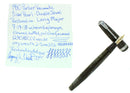 1944 PARKER VACUMATIC SILVER PEARL DOUBLE JEWEL LONG MAJOR FOUNTAIN PEN RESTORED OFFERED BY ANTIQUE DIGGER