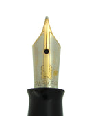 1944 PARKER VACUMATIC SILVER PEARL DOUBLE JEWEL LONG MAJOR FOUNTAIN PEN RESTORED OFFERED BY ANTIQUE DIGGER