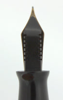 1940 PARKER VACUMATIC GOLDEN PEARL DOUBLE JEWEL FOUNTAIN PEN RESTORED NEAR MINT OFFERED BY ANTIQUE DIGGER