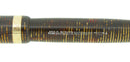 1940 PARKER VACUMATIC GOLDEN PEARL DOUBLE JEWEL FOUNTAIN PEN RESTORED NEAR MINT OFFERED BY ANTIQUE DIGGER