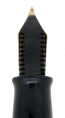 1940 PARKER VACUMATIC DOUBLE JEWEL SENIOR MAXIMA PARKER FOUNTAIN PEN RESTORED OFFERED BY ANTIQUE DIGGER