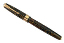 RESTORED 1941 PARKER DOUBLE JEWEL VACUMATIC MAJOR FOUNTAIN PEN WITH JEWELERS CAP BAND