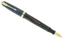 1941 PARKER AZURE PEARL VACUMATIC MAJOR FOUNTAIN PEN GORGEOUS COLOR RESTORED OFFERED BY ANTIQUE DIGGER