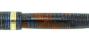 1941 PARKER AZURE PEARL VACUMATIC MAJOR FOUNTAIN PEN GORGEOUS COLOR RESTORED OFFERED BY ANTIQUE DIGGER